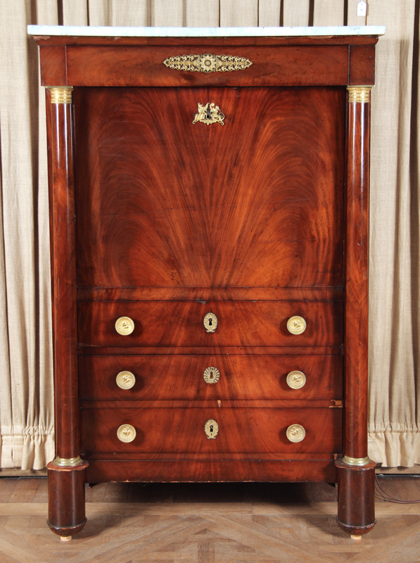  ANTIGUO SECRETAIRE FRANCES IMPERIO.