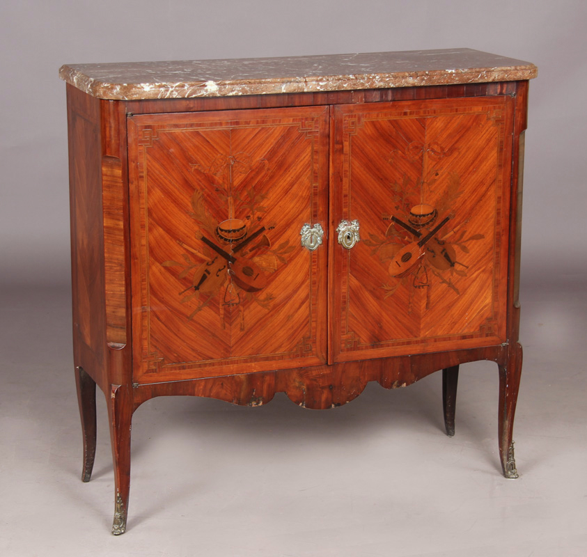  ANTIGUO MUEBLE FRANCES DE ARRIMO TRANSICION. 