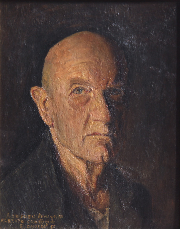 DANERI, Eugenio 'AUTORRETRATO'