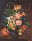 Lote 124: ANONIMO Lote 124: ANONIMO 'VASO CON FLORES'