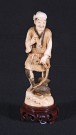 Lote 20: FIGURA JAPONESA MASCULINA CON PARTES PATINADAS. Lote 20: FIGURA JAPONESA MASCULINA CON PARTES PATINADAS. FIGURA JAPONESA MASCULINA CON PARTES PATINADAS.