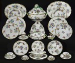 Lote 346: INTERESANTE SERVICIO DE PORCELANA HUNGARA DE HEREND. Lote 346: INTERESANTE SERVICIO DE PORCELANA HUNGARA DE HEREND. INTERESANTE SERVICIO DE PORCELANA HUNGARA DE HEREND.