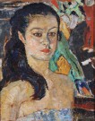 Lote 47: BERISTAYN. Jorge Lote 47: BERISTAYN. Jorge 'RETRATO DE JOVEN DAMA'