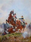 Lote 123: CHARTIER, Henri Georges Lote 123: CHARTIER, Henri Georges 'AU SABRÉ ! - BATALLA DE JENA'