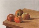 Lote 59: LACÁMERA, Fortunato Lote 59: LACÁMERA, Fortunato 'MANZANAS SOBRE UNA MESA'