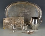 Lotes 593, 587, 598, 577 y 586:
ANTIGUA FUENTE OVAL PARA PESCADO SIGLO XIX.
ANTIGUO PORTALIBRO COLONIAL DEL SIGLO XVIII.
ANTIGUO JARRO CORDOBES DEL SIGLO XVIII.
PAR DE ANTIGUAS VINAJERAS DEL SIGLO XVII.
ANTIGUO TOPO CUCHARA PROCEDENTE DEL ALTIPLANO ANDINO. Lotes 593, 587, 598, 577 y 586:
ANTIGUA FUENTE OVAL PARA PESCADO SIGLO XIX.
ANTIGUO PORTALIBRO COLONIAL DEL SIGLO XVIII.
ANTIGUO JARRO CORDOBES DEL SIGLO XVIII.
PAR DE ANTIGUAS VINAJERAS DEL SIGLO XVII.
ANTIGUO TOPO CUCHARA PROCEDENTE DEL ALTIPLANO ANDINO.