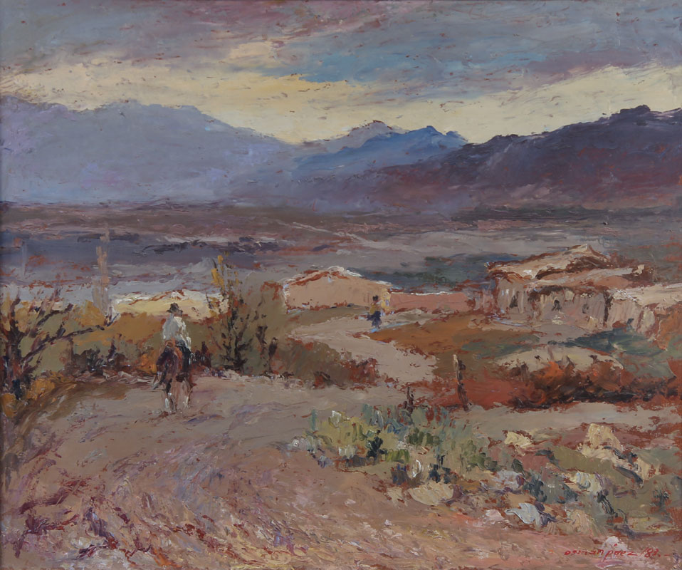 PAEZ, Osman 'PAISAJE DE SAÑOGASTA'