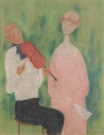 Lote 86: GRANDI, Mario Darío Lote 86: GRANDI, Mario Darío 'EL VIOLINISTA Y LA DAMA'