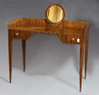 Lote 100: MESA TOILETTE ART DECO AL ESTILO RUHLMANN. Lote 100: MESA TOILETTE ART DECO AL ESTILO RUHLMANN. MESA TOILETTE ART DECO AL ESTILO RUHLMANN.