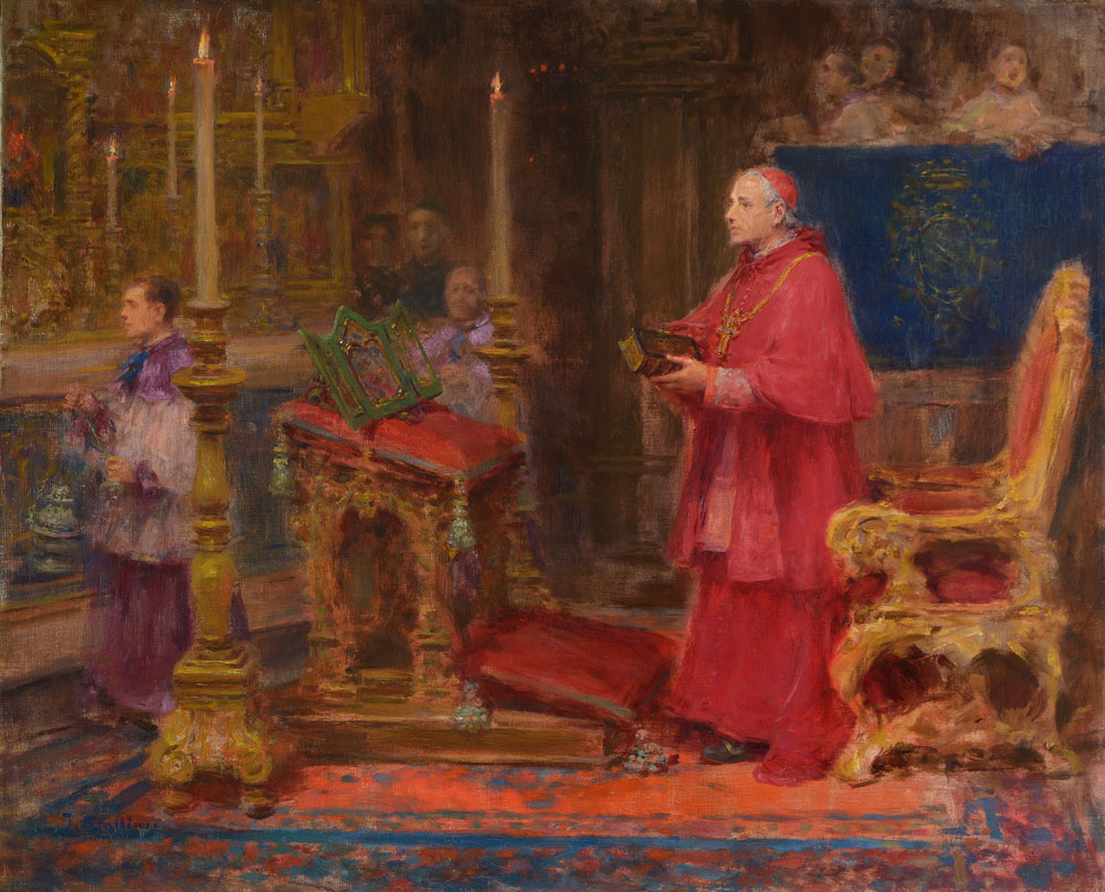 BENLLIURE Y GIL, José 'BENDICION DE RELIQUIAS'
