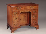 Lote 209: ANTIGUO 'KNEEHOLE DESK' INGLES GEORGIAN. Lote 209: ANTIGUO 'KNEEHOLE DESK' INGLES GEORGIAN. ANTIGUO 'KNEEHOLE DESK' INGLES GEORGIAN.