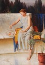 Lote 122: THELWALL, John Augustus Lote 122: THELWALL, John Augustus 'ON THE TERRACE'