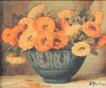 Lote 127: FILLIARD, Ernest Lote 127: FILLIARD, Ernest 'CENTRO CHINO CON FLORES'