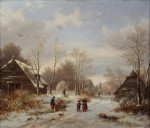 Lote 154: KOEK KOEK, Hermanus Lote 154: KOEK KOEK, Hermanus 'PAYSAGE D'HIVER'