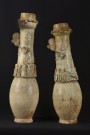 Lote 684: DOS ANTIGUAS URNAS FUNERARIAS 'QINGBAI' DINASTIAS SONG-YUAN. Lote 684: DOS ANTIGUAS URNAS FUNERARIAS 'QINGBAI' DINASTIAS SONG-YUAN. DOS ANTIGUAS URNAS FUNERARIAS 'QINGBAI' DINASTIAS SONG-YUAN.