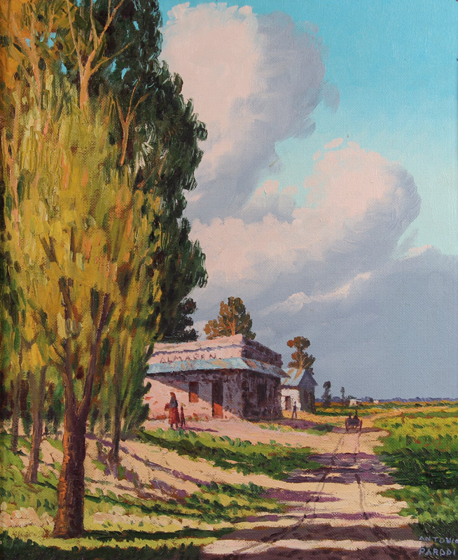 PARODI, Antonio 'PAISAJE RURAL'