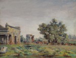 Lote 173: COPPINI, Fausto Eliseo 'PAISAJE CAMPERO'