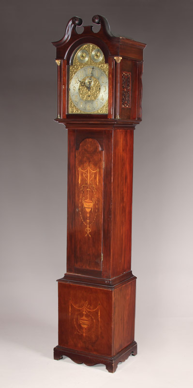  GRANDFATHER CLOCK INGLES EPOCA EDUARDIANA.