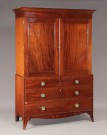 Lote 203: ANTIGUO 'LINEN PRESS' AMERICANO EPOCA FEDERAL. Lote 203: ANTIGUO 'LINEN PRESS' AMERICANO EPOCA FEDERAL. ANTIGUO 'LINEN PRESS' AMERICANO EPOCA FEDERAL.