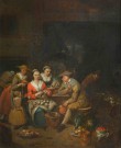 Lote 142: LAMBRECHTS, Jan Baptiste Lote 142: LAMBRECHTS, Jan Baptiste 'MERCADERES DE LEGUMBRES'