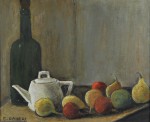 Lote 27: DANERI, Eugenio Lote 27: DANERI, Eugenio 'BOTELLA, TETERA Y FRUTOS'