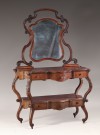 Lote 226: TOILETTE DE ESTILO COLONIAL CON ALZADA DE ESPEJO. Lote 226: TOILETTE DE ESTILO COLONIAL CON ALZADA DE ESPEJO. TOILETTE DE ESTILO COLONIAL CON ALZADA DE ESPEJO.