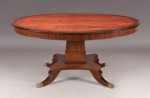 Lote 274: MESA DE ESTILO INGLES REGENCY PARA COMEDOR. Lote 274: MESA DE ESTILO INGLES REGENCY PARA COMEDOR. MESA DE ESTILO INGLES REGENCY PARA COMEDOR.
