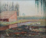 Lote 52: SIVORI, Eduardo Lote 52: SIVORI, Eduardo 'PAISAJE CON PATOS'