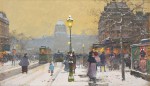 Lote 147: GALIEN LALOUE, Eugène 'BOULEVARD HENRI IV'