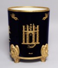 Lote 773: CACHE POT DE PORCELANA ITALIANA RICHARD GINORI. Lote 773: CACHE POT DE PORCELANA ITALIANA RICHARD GINORI. CACHE POT DE PORCELANA ITALIANA RICHARD GINORI.