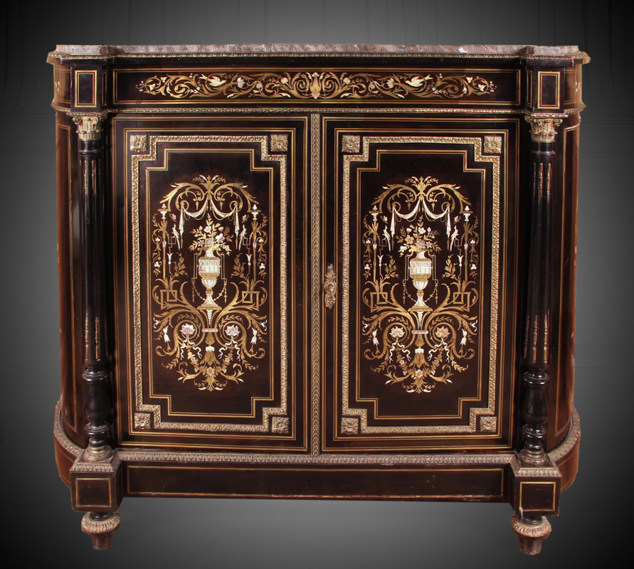  MUEBLE FRANCES DE ARRIMO ESTILO NAPOLEON III.