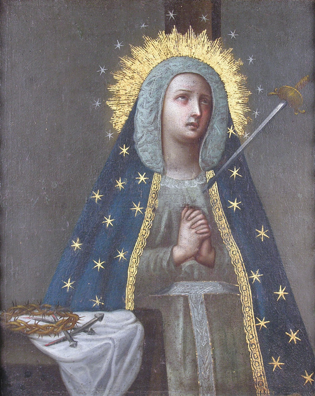 ANONIMO 'VIRGEN DOLOROSA'