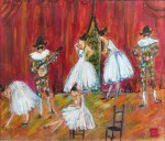 Lote 193: ROJO, Octavio Lote 193: ROJO, Octavio 'BAILARINAS Y ARLEQUINES'