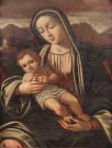 Lote 308: ANONIMO Lote 308: ANONIMO 'LA VIRGEN Y EL NIÑO'