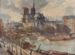 Lote 269: WILDER, André Lote 269: WILDER, André 'ABSIDE DE NOTRE DAME'