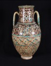 Lote 33: ANFORA DE CERAMICA PERSA CON ASAS LATERALES. Lote 33: ANFORA DE CERAMICA PERSA CON ASAS LATERALES. ANFORA DE CERAMICA PERSA CON ASAS LATERALES.