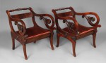 Lote 36: PAR DE ANTIGUOS SILLONES INGLESES VICTORIANOS. Lote 36: PAR DE ANTIGUOS SILLONES INGLESES VICTORIANOS. PAR DE ANTIGUOS SILLONES INGLESES VICTORIANOS.