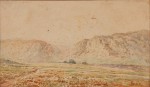 Lote 94: SIVORI, Eduardo Lote 94: SIVORI, Eduardo 'PAISAJE CON MONTAÑAS'