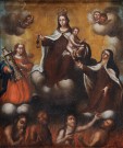 Lote 163: ANONIMO 'LA VIRGEN DEL CARMEN'