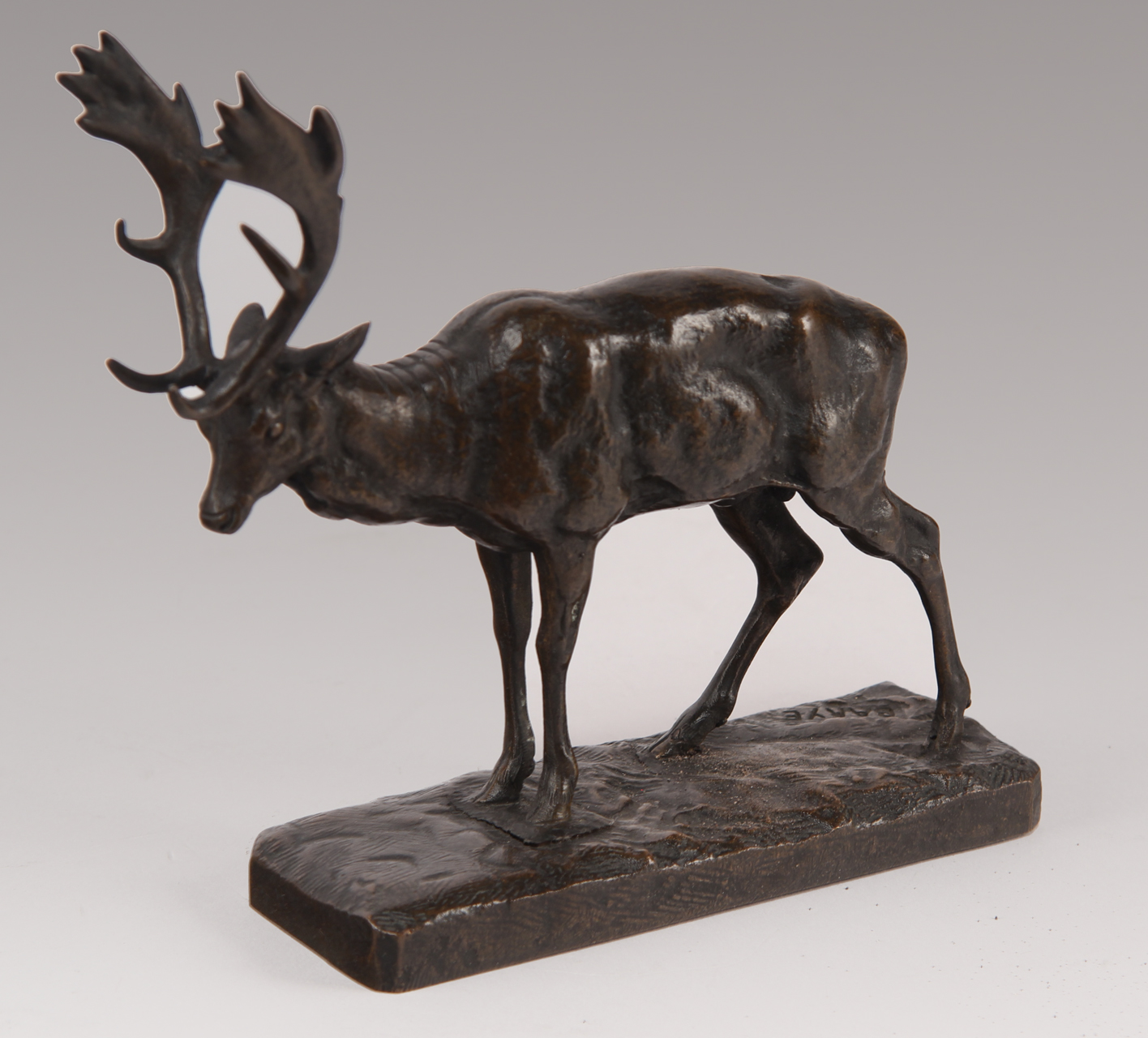 BARYE, Antoine Louis 'CERF DEBOUT'