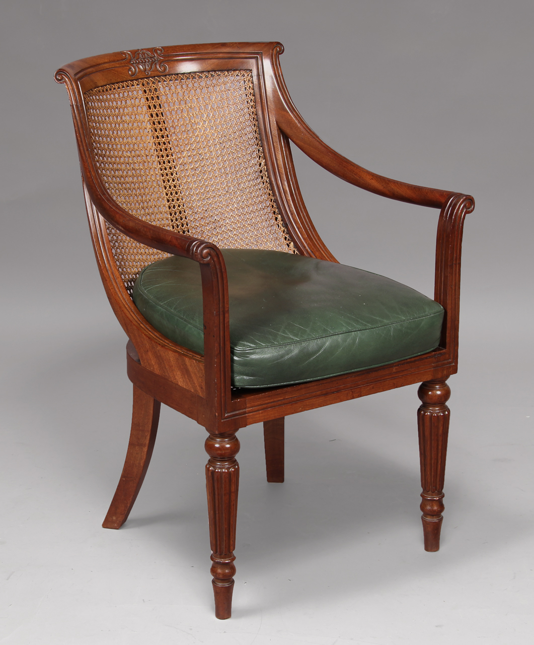  SILLON INGLES DE EPOCA REGENCY PARA ESCRITORIO.