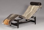 Lote 237: CHAISE LONGUE MODELO DE LE CORBUSIER. Lote 237: CHAISE LONGUE MODELO DE LE CORBUSIER. CHAISE LONGUE MODELO DE LE CORBUSIER.