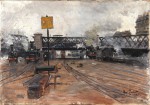 Lote 103: TRUCHET, Abel Lote 103: TRUCHET, Abel 'GARE ST. LAZARE'