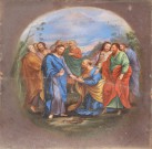 Lote 104: ANONIMO Lote 104: ANONIMO 'JESUS Y LOS APOSTOLES'