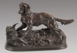 Lote 583: MÈNE, Pierre Jules Lote 583: MÈNE, Pierre Jules 'CHIEN ÉPAGNEUL'