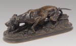 Lote 584: MÈNE, Pierre Jules Lote 584: MÈNE, Pierre Jules 'CHIEN BRAQUE'