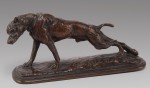 Lote 585: FREMIET, Emmanuel Lote 585: FREMIET, Emmanuel 'CHIEN S'ETIRANT'