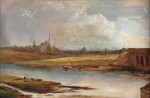 Lote 119: DE HAES, Carlos Lote 119: DE HAES, Carlos 'PAISAJE CON RIO'