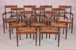 Lote 255: DOCE SILLONES DE ESTILO INGLES PARA COMEDOR. Lote 255: DOCE SILLONES DE ESTILO INGLES PARA COMEDOR. DOCE SILLONES DE ESTILO INGLES PARA COMEDOR.