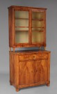 Lote 291: ANTIGUO MUEBLE BIEDERMAIER DE DOS SECCIONES. Lote 291: ANTIGUO MUEBLE BIEDERMAIER DE DOS SECCIONES. ANTIGUO MUEBLE BIEDERMAIER DE DOS SECCIONES.